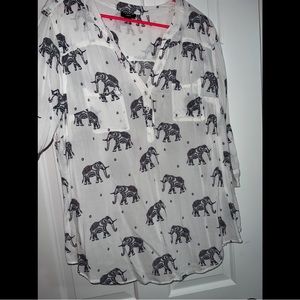 Torrid Harper Pullover Blouse